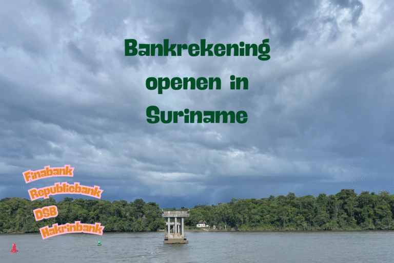 Bankrekening openen Suriname