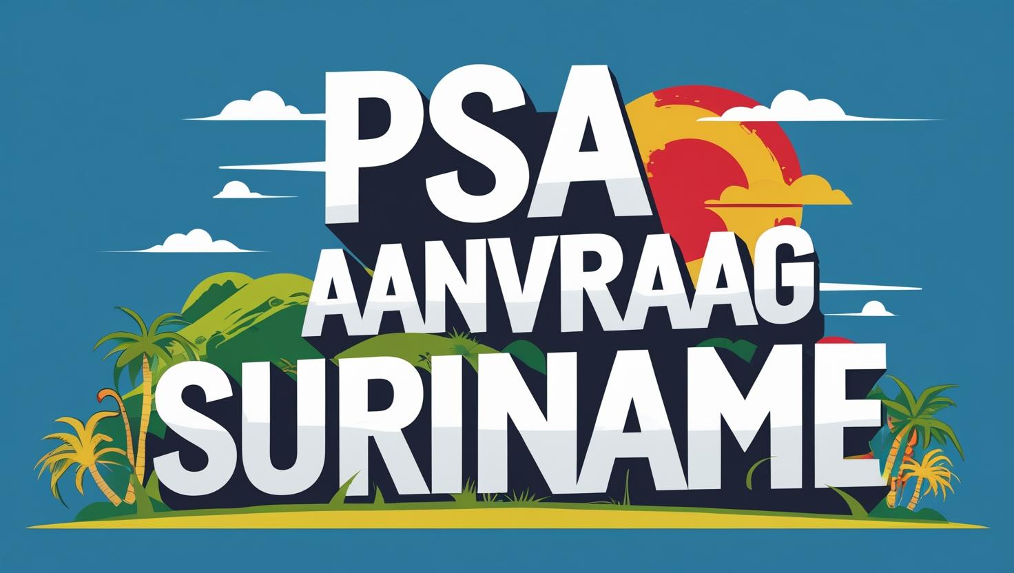 PSA aanvraag Suriname