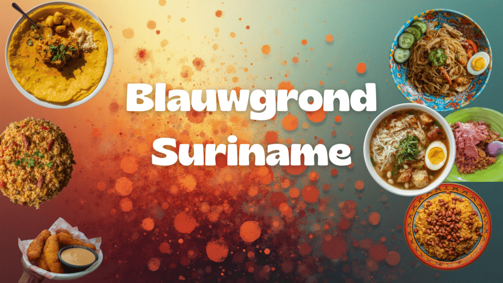 Blauwgrond Suriname: waar je het lekkerst Javaans eet!