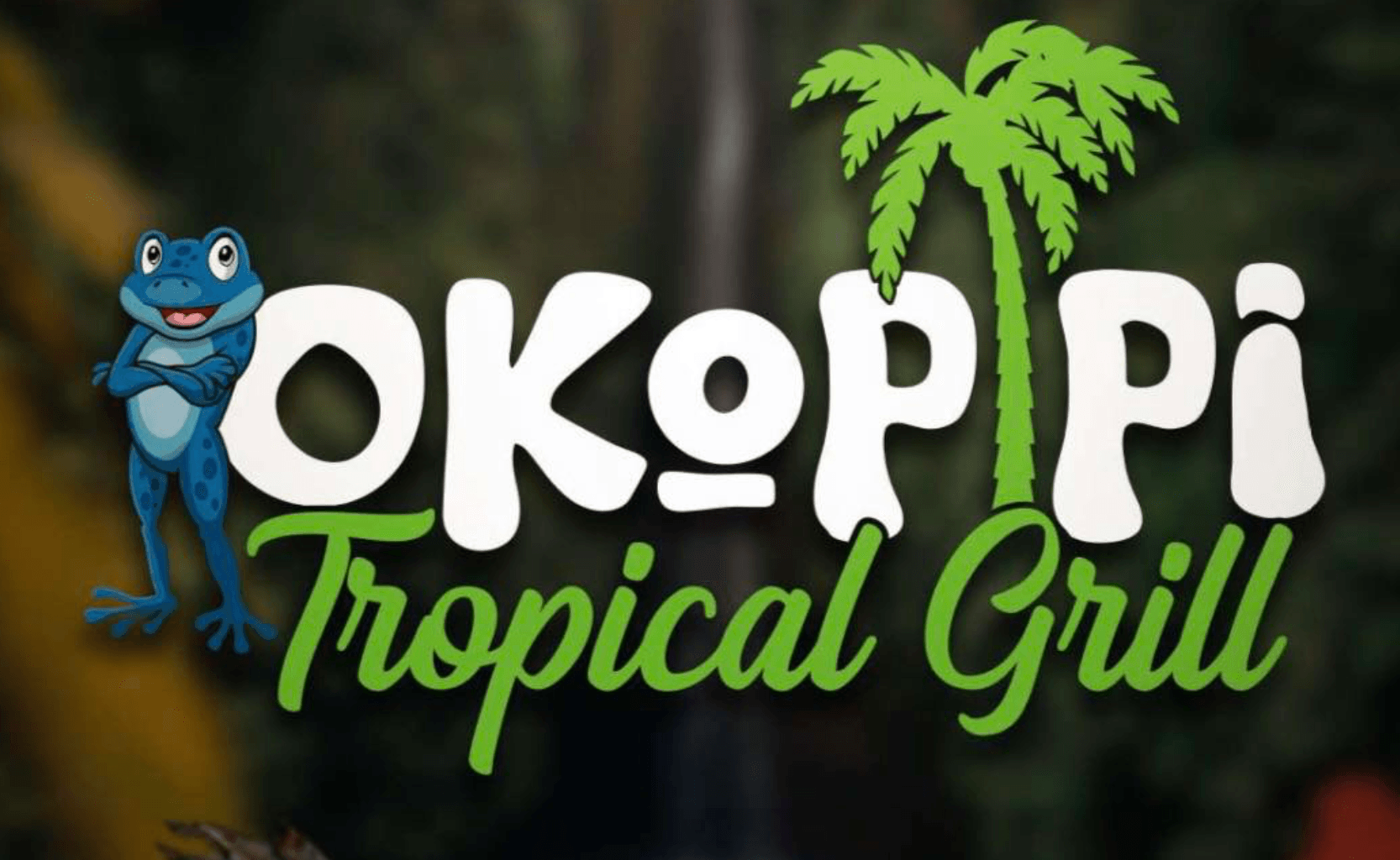 Okopipi Tropical Grill logo